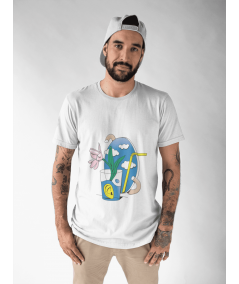 Camiseta Hombre - EK-MonolineStillLife2